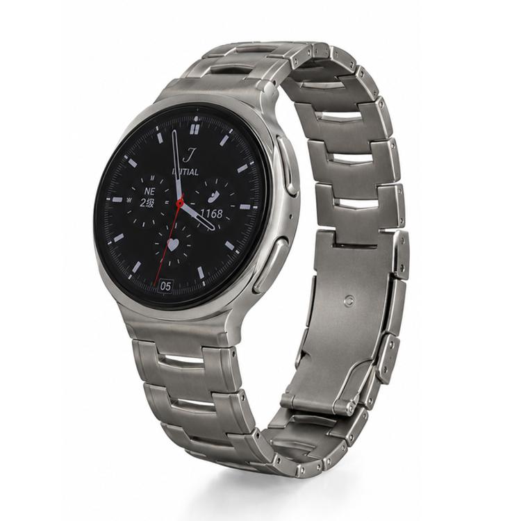 Cinturino per orologio Oracle in lega di titanio con fibbia tartarugata., For Galaxy Watch Ultra2 2026 / 2025 / 1 2024, For Galaxy Watch9 / 8 / 8 Classic