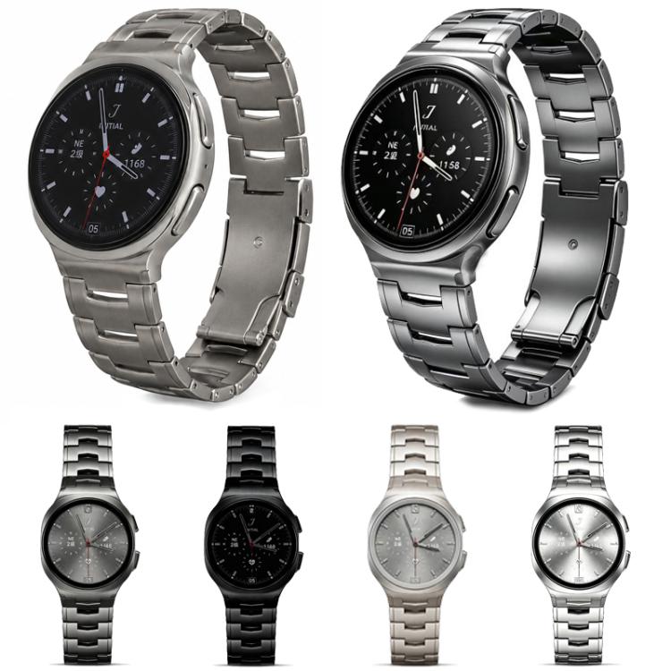 Cinturino per orologio Oracle in lega di titanio con fibbia tartarugata., For Galaxy Watch Ultra2 2026 / 2025 / 1 2024, For Galaxy Watch9 / 8 / 8 Classic