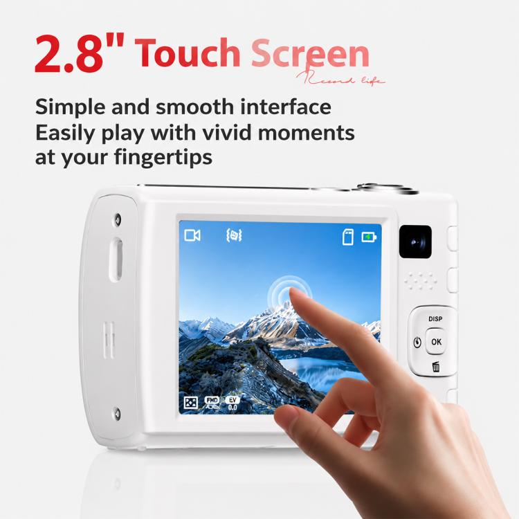 Fotocamera digitale da 48 MP, risoluzione 8K, stabilizzazione a 5 assi e ampia apertura F2.0