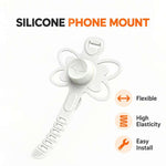 Supporto per telefono in silicone CYCLAMi HW-190 per mountain bike, HW-190