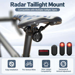 Supporto universale per fanale posteriore radar per bicicletta CYCLAMi S11, S11