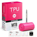 Camera d'aria per bicicletta CYCLAMi in TPU ultraleggera, 30g-Road-FV45mm, 30g-Road-FV65mm, 30g-Road-FV85mm, 45g-Gravel-FV45mm, 45g-Gravel-FV65mm, 65g-MTB-26in, 65g-MTB-27.5in, 65g-MTB-29in