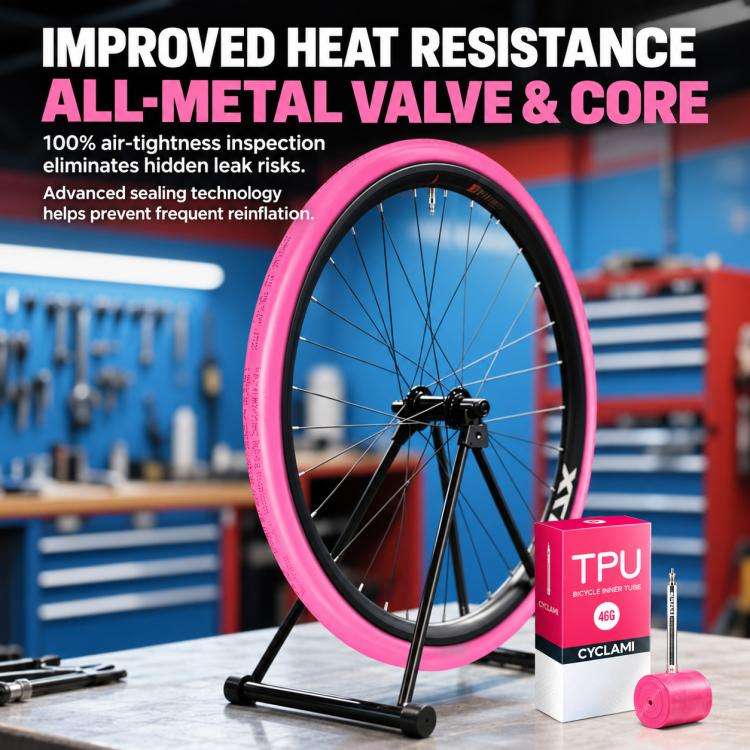 Camera d'aria per bicicletta CYCLAMi in TPU ultraleggera, 30g-Road-FV45mm, 30g-Road-FV65mm, 30g-Road-FV85mm, 45g-Gravel-FV45mm, 45g-Gravel-FV65mm, 65g-MTB-26in, 65g-MTB-27.5in, 65g-MTB-29in
