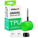 Camera d'aria in TPU ultraleggera CYCLAMi per bici gravel, 46g-FV45mm, 46g-FV65mm