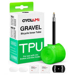 Camera d'aria in TPU ultraleggera CYCLAMi per bici gravel, 46g-FV45mm, 46g-FV65mm