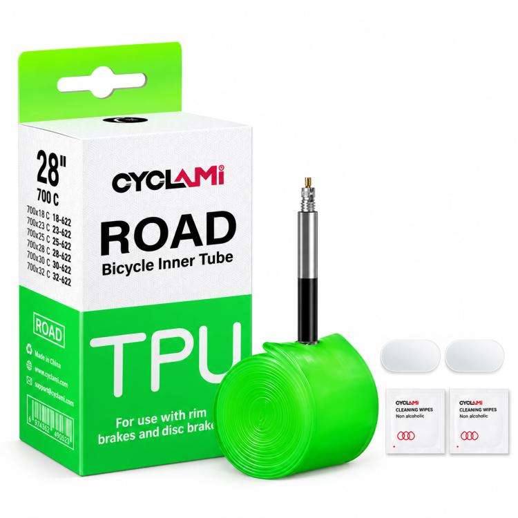 Camera d'aria in TPU ultraleggera CYCLAMi per bici da corsa, 30g-FV45mm, 30g-FV65mm, 30g-FV85mm