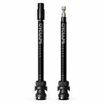 CYCLAMi - Coppia di valvole tubeless per bicicletta in alluminio (tipo Presta) con prolunga, 45mm, 65mm, 85mm