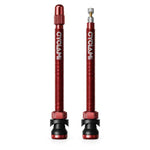 CYCLAMi - Coppia di valvole tubeless per bicicletta in alluminio (tipo Presta) con prolunga, 45mm, 65mm, 85mm