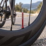 CYCLAMi - Coppia di valvole tubeless per bicicletta in alluminio (tipo Presta) con prolunga, 45mm, 65mm, 85mm
