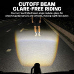 CYCLAMi CYC2000T Cutoff Line Mountain Bike Hanging Front Light with Remote Control, CYC2000T