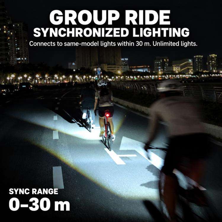 CYCLAMi CYC2000T Cutoff Line Mountain Bike Hanging Front Light with Remote Control, CYC2000T
