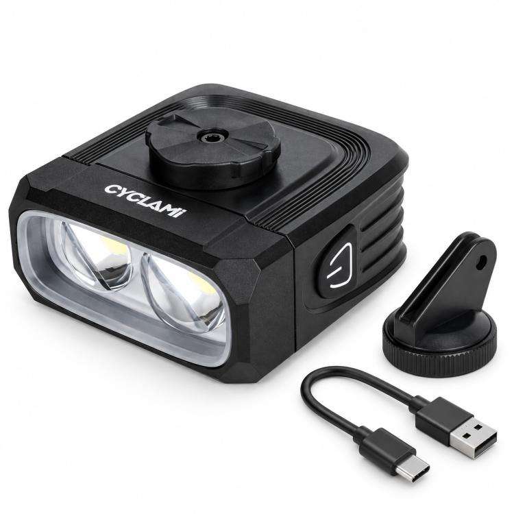 CYCLAMi CYC1100 High Brightness Cutoff Line Hanging Road Bike Front Light, CYC1100