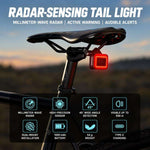 CYCLAMi RT02 Smart Bike Tail Light Brake Radar Sensing Warning Light, RT02