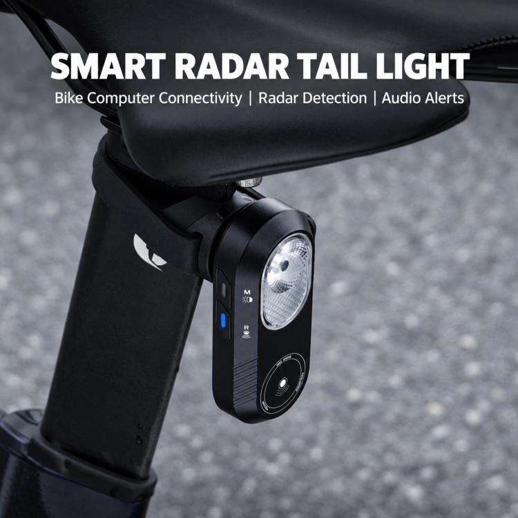 CYCLAMi LA150 Cycling Smart Radar Tail Light Compatible with Bike Computer, LA150