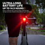 CYCLAMi LA150 Cycling Smart Radar Tail Light Compatible with Bike Computer, LA150