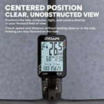 CYCLAMi S29 Road Bike Computer Mount Fits Integrated Extension Handlebar, S29