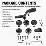 CYCLAMi S29 Road Bike Computer Mount Fits Integrated Extension Handlebar, S29