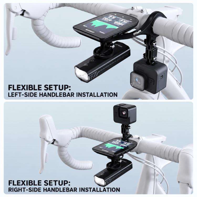 CYCLAMi Multi-Functional Bike Computer Extension Mount, M5, M6, M6W