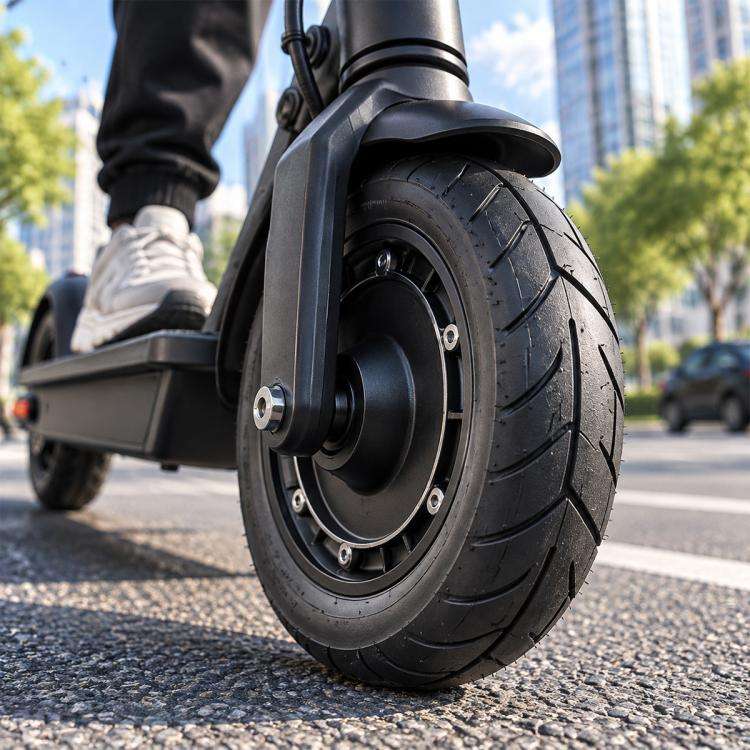 AIMITE Electric Scooter Motor Quick Release Wheel Hub Assembly with Self-Sealing Vacuum Tire, For Ninebot Max G3