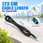 LYP4103 Electric Scooter 5 Pin Controller Connector Cable For Xiaomi MI5, 173cm