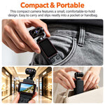DV11 1.97-inch HD Handheld Gimbal Pocket Camera Outdoor Sports Recorder