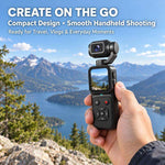 HJD09 1.69-inch HD Handheld Gimbal Pocket Camera Outdoor Sports Recorder