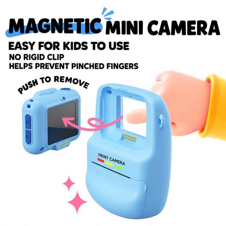 G01 Portable Detachable Kids Instant Print Camera