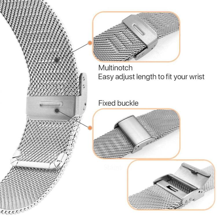 xDfind Milanese Metal Buckle Watch Band, For Google Pixel Watch 5 / 4 / 3 / 2 / 1 41mm, For Google Pixel Watch 5 / 4 / 3 45mm