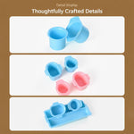 ABS Lollipop Cake Mold Cutting Baking Tool Kit, 3 PCS/Set Pink, 3 PCS/Set Blue, 8 PCS/Set Pink, 8 PCS/Set Blue