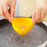 4 PCS/Set Food Grade Silicone Heat Resistant Silicone Egg Poacher Cups