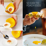 4 PCS/Set Food Grade Silicone Heat Resistant Silicone Egg Poacher Cups