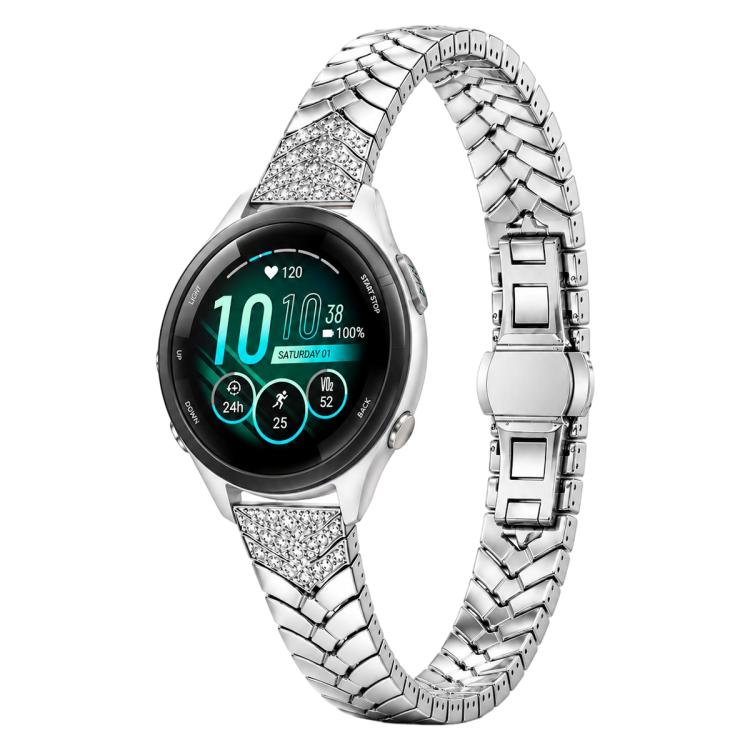 xDfind Double Folding Butterfly Clasp Metal Watch Band, For Garmin Venu 4 41mm / Venu 3S / Venu 2S, For Garmin Forerunner 265S / 255S