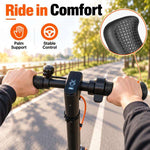 1 Pair LYG2084 Electric Scooter Bike Silicone Handlebar Gloves For Kukirin G2 Pro/Max/Master