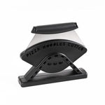 LsCook Stainless Steel Pizza Cutter Curved Blade with Stand Base