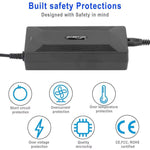 LYCDQ026 Electric Scooter 4 in 1 42V/2A Charger For Xiaomi M365 Series/Ninebot ES Series, EU Plug, US Plug, UK Plug, AU Plug