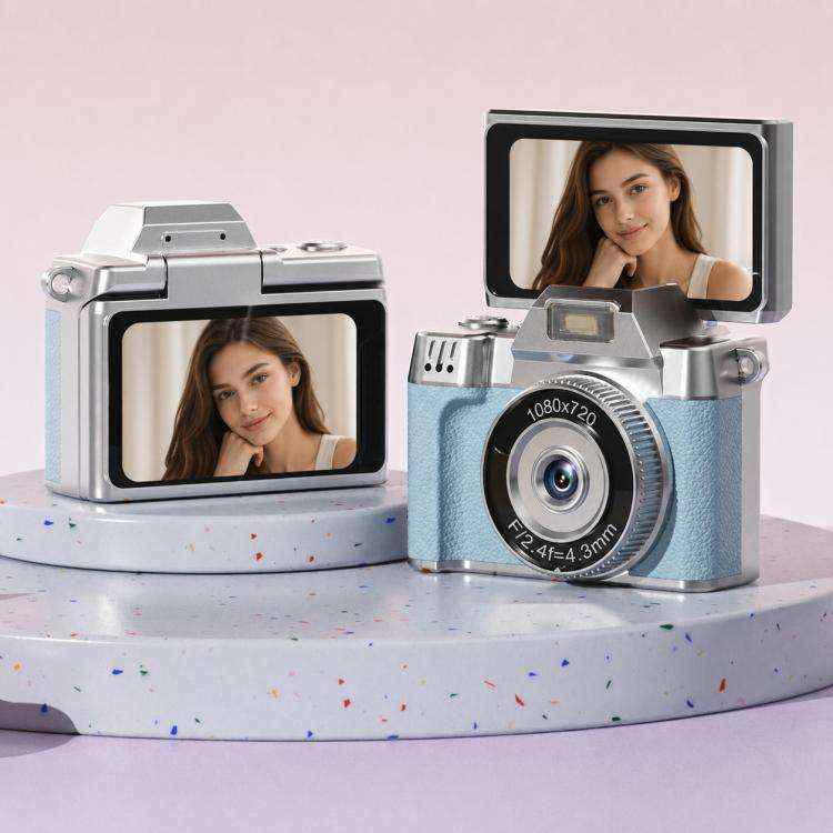 M38 1080P 1.47 inch Flip Screen Mini Portable Retro Thumb Camera