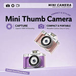 M38 1080P 1.47 inch Flip Screen Mini Portable Retro Thumb Camera