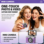 M38 1080P 1.47 inch Flip Screen Mini Portable Retro Thumb Camera