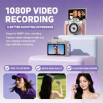 M38 1080P 1.47 inch Flip Screen Mini Portable Retro Thumb Camera
