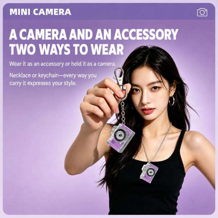 M38 1080P 1.47 inch Flip Screen Mini Portable Retro Thumb Camera