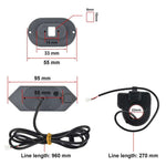 LYG30126 Electric Scooters Universal Alarm Turn Signal Set, For Ninebot MAX G30