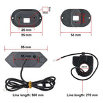 LYG30126 Electric Scooters Universal Alarm Turn Signal Set, For Xiaomi Mijia M365 Pro