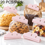 20 PCS / Pack Food Sealing Clip Plastic Bag Household Sealing Clip