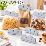 20 PCS / Pack Food Sealing Clip Plastic Bag Household Sealing Clip