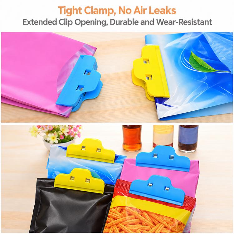 20 PCS / Pack Food Sealing Clip Plastic Bag Household Sealing Clip
