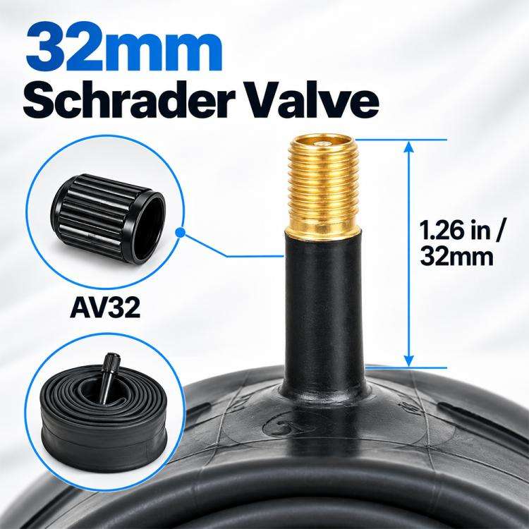 CITYNEYE LYLT462-1 Mountain Bike 28/29 inch Inner Tube 28/29x1.75/2.125 American Valve AV32