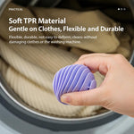 Soft Rubber Anti-Tangle Laundry Balls TPR Cleaning Balls, Small Size Multicolor 6 PCS, Large Size Multicolor 3 PCS, Large Size Yellow 3 PCS, Large Size Green 3 PCS, Large Size Purple 3 PCS, Large Size White 3 PCS