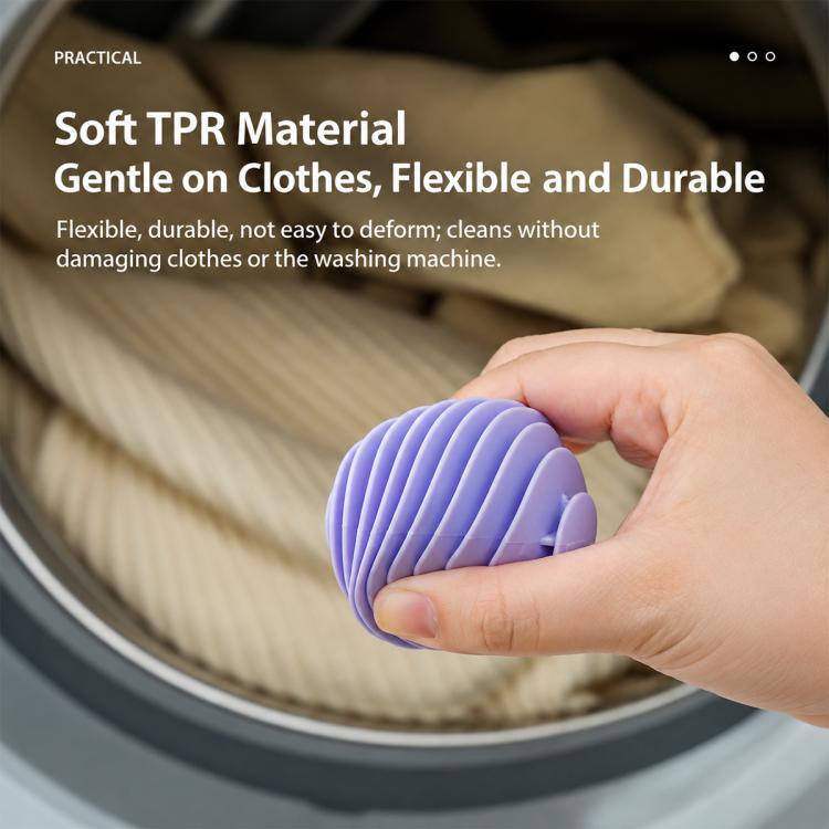 Soft Rubber Anti-Tangle Laundry Balls TPR Cleaning Balls, Small Size Multicolor 6 PCS, Large Size Multicolor 3 PCS, Large Size Yellow 3 PCS, Large Size Green 3 PCS, Large Size Purple 3 PCS, Large Size White 3 PCS