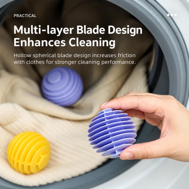 Soft Rubber Anti-Tangle Laundry Balls TPR Cleaning Balls, Small Size Multicolor 6 PCS, Large Size Multicolor 3 PCS, Large Size Yellow 3 PCS, Large Size Green 3 PCS, Large Size Purple 3 PCS, Large Size White 3 PCS