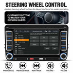 Car MP5 Player Phone Connectivity Bluetooth Reversing Camera for Volkswagen, F9071W 7 inch